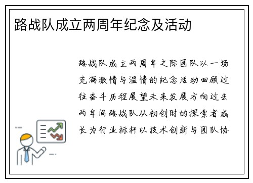 路战队成立两周年纪念及活动